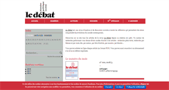 Desktop Screenshot of le-debat.gallimard.fr